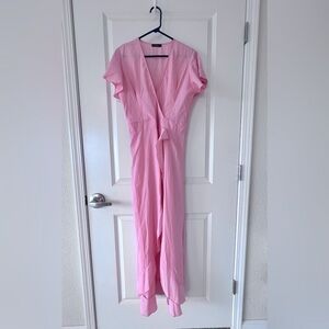 Elegant Coral Pink Dress